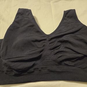 Truekind Everyday Throw On Black Bralette Size 2XL